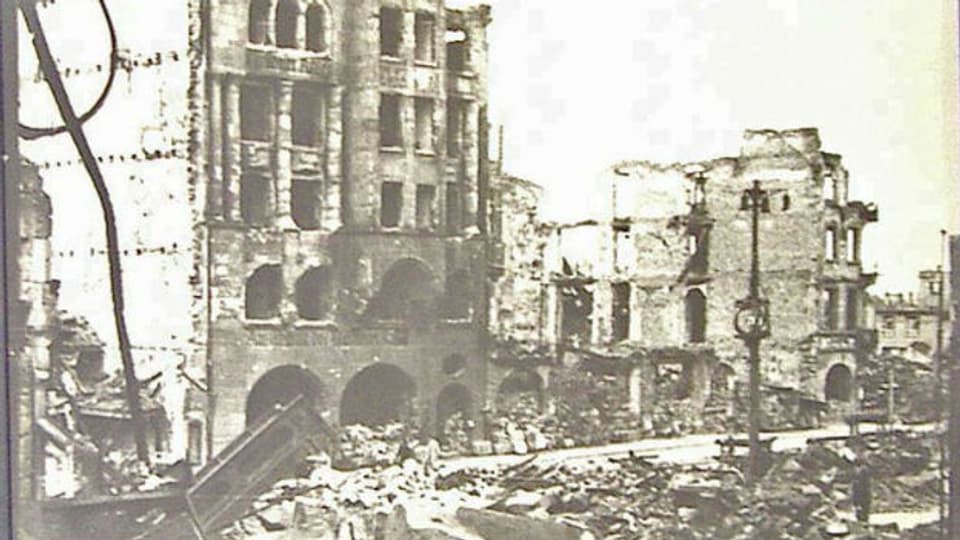 Pforzheim wurde von den Allierten 1945 fast ganz zerstört