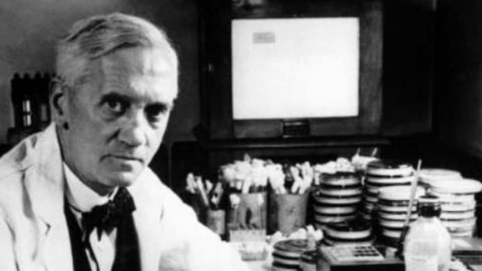 Alexander Fleming: Lebensretter dank Penicillin.