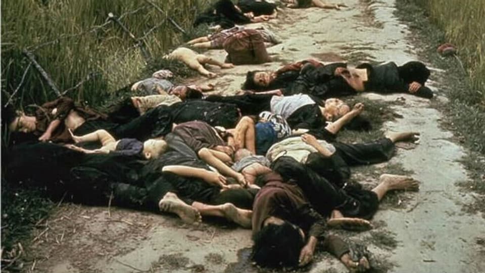 US-Massaker in Südvietnam: My Lay, 1968.