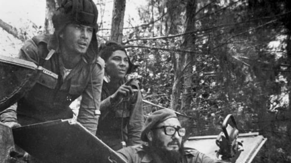 Schweinebuchtinvasion: Fidel Castro auf Erkundung