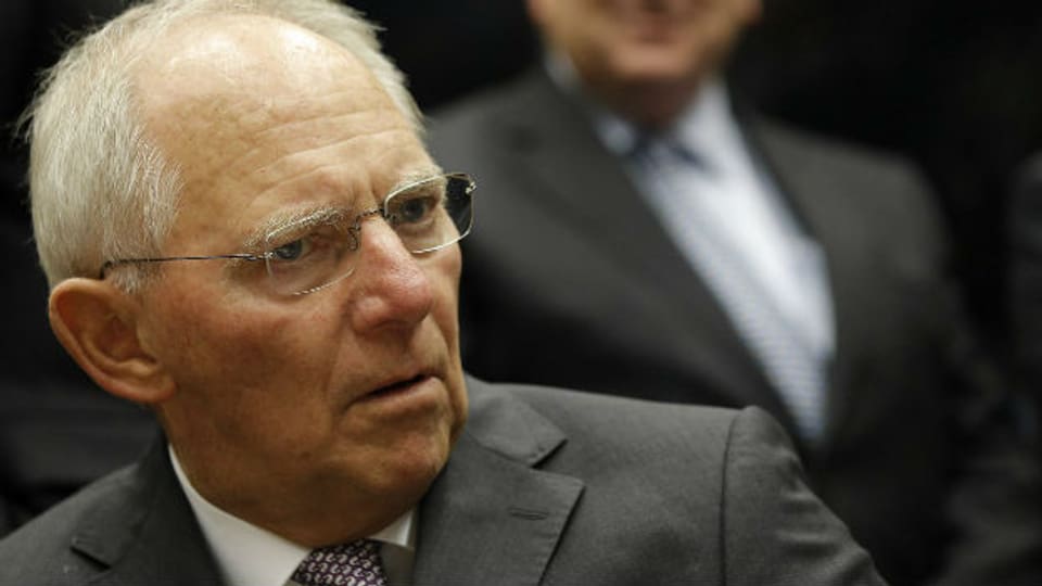 Wolfgang Schäuble, seit Attentat querschnittgelähmt