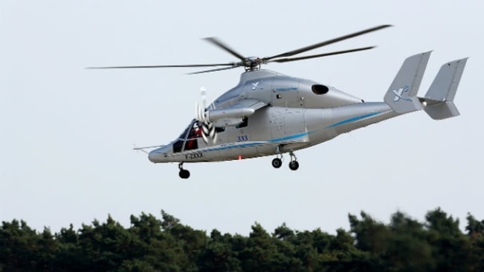 Auf einer Flugshow in Berlin: Eurocopter X3
