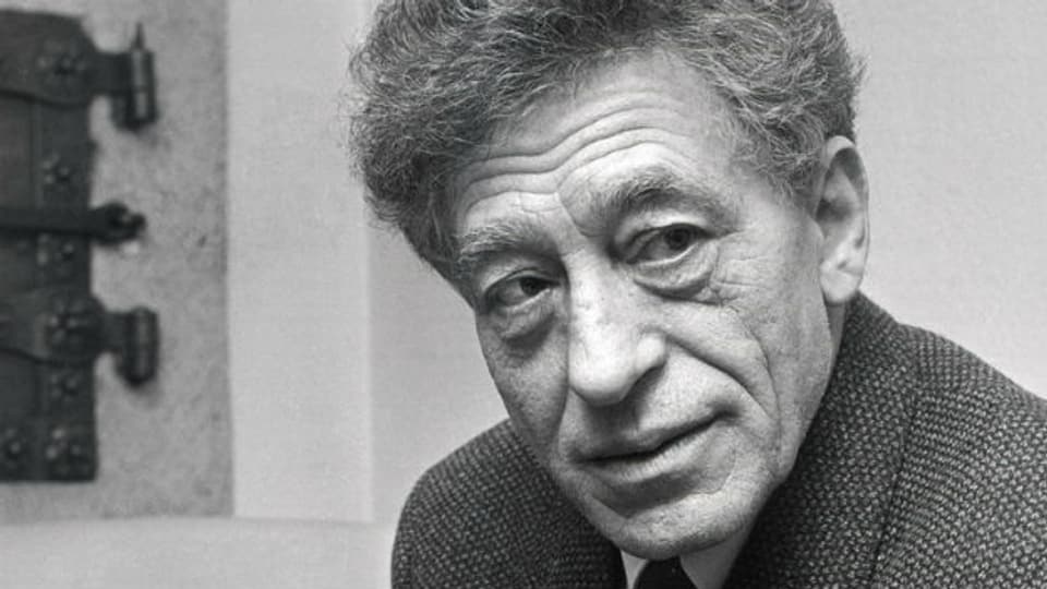 Bildhauer, Maler, Grafiker: Alberto Giacometti.