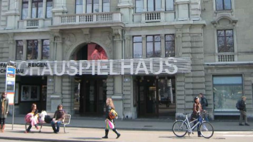 Eine eigene Premiere: Streik am Schauspielhaus Zürich.