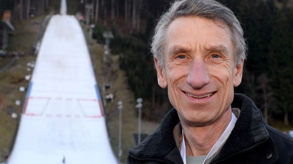 Reich an Medaillen: Skispringer Walter Steiner.