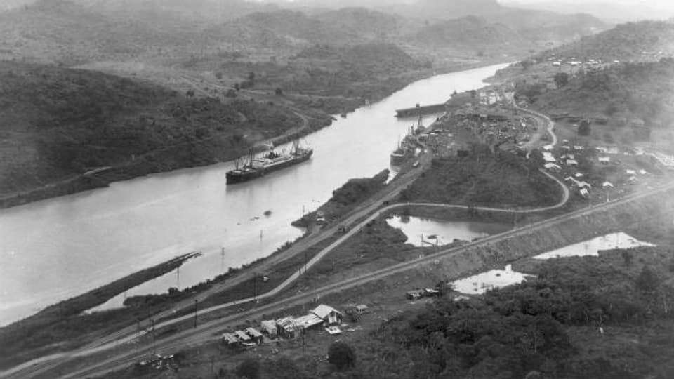 Revolutionäre Wasserstrasse: Der Panamakanal.