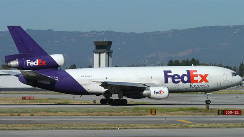 Die FedEx-Maschine N306FE