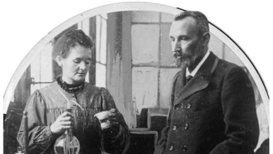 Entdeckten das Radium: Marie und Pierre Curie.