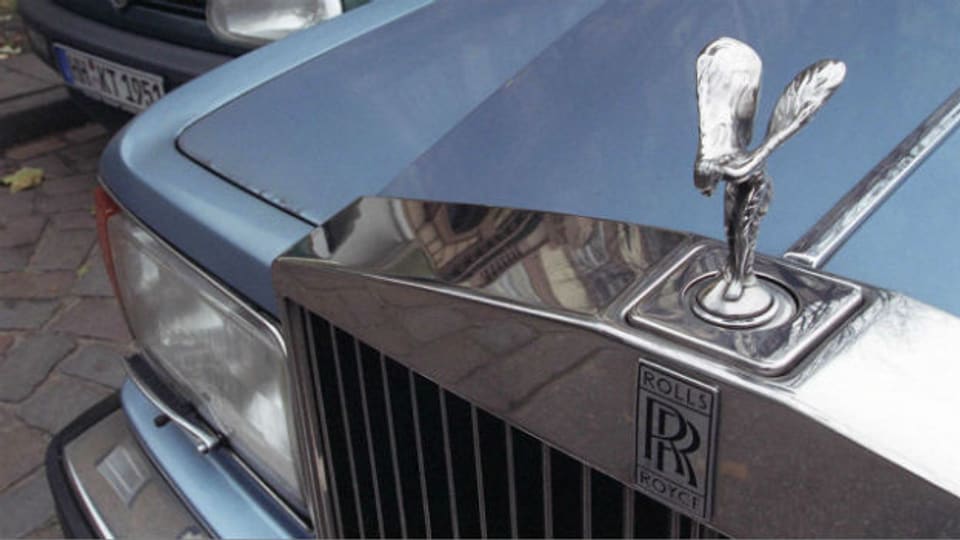 Nicht klein, aber sehr fein: Der Rolls Royce.