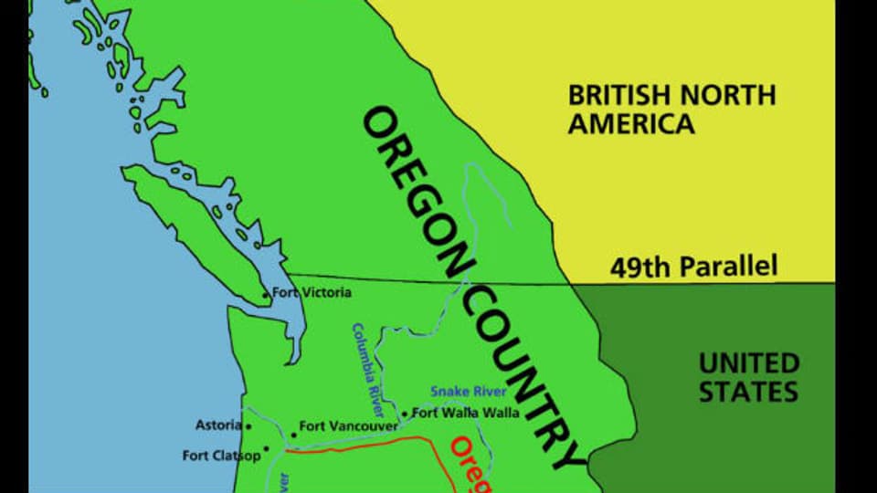 Vorerst ein Ende der Streitigkeiten: Oregon-Kompromiss.