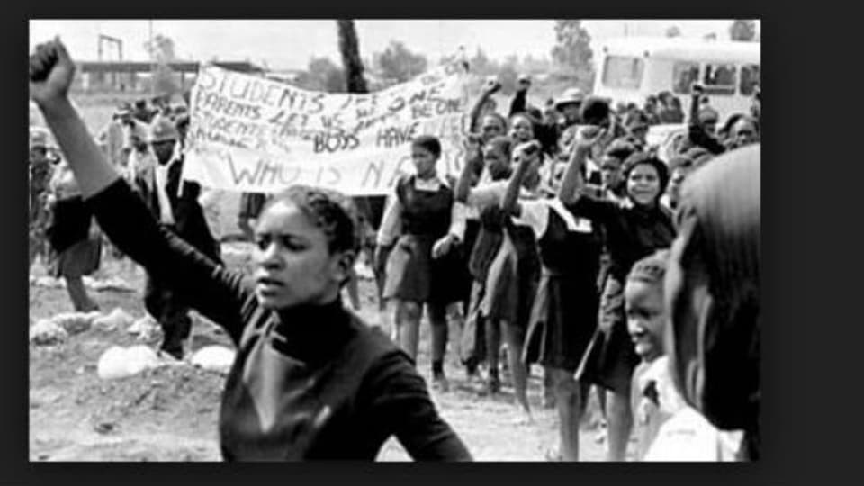 Landesweiter Protest: Schüleraufstand von Soweto.