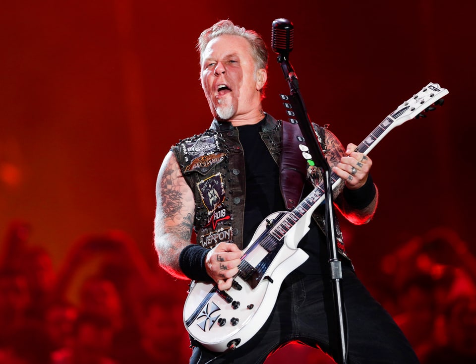 James Hetfield, Frontmann der Band «Metallica»