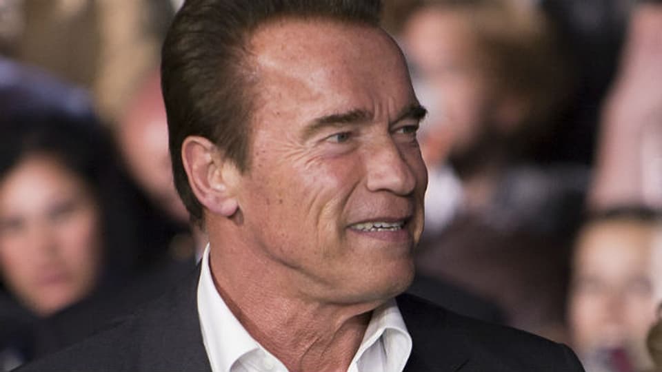 Bodybuilder und US-Politiker: Arnold Schwarzenegger.