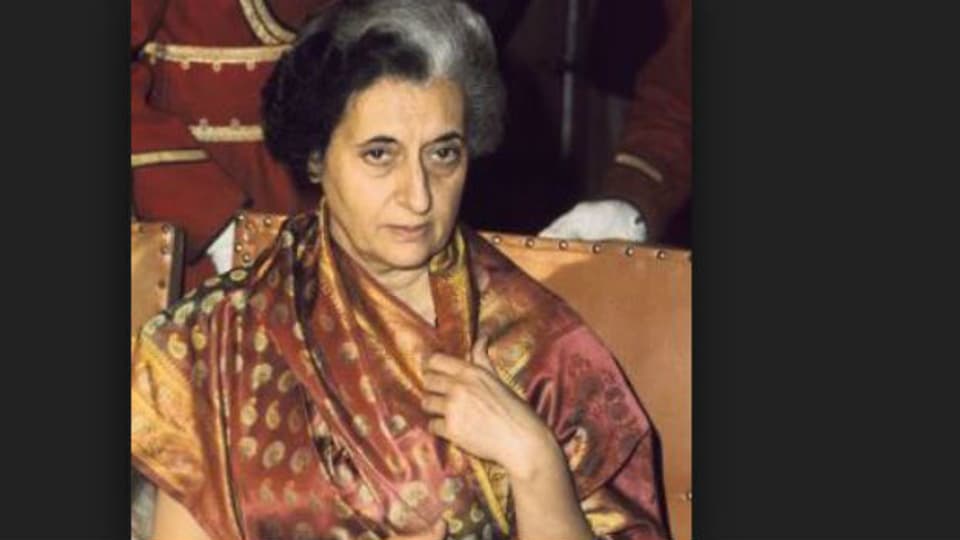 Ermordet von den eigenen Leibwächtern: Indira Gandhi.