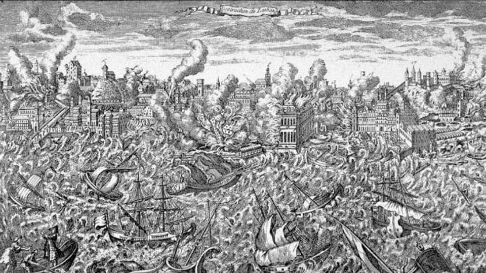 Eine Jahrtausendkatastrophe: Erdbeben von Lissabon.
