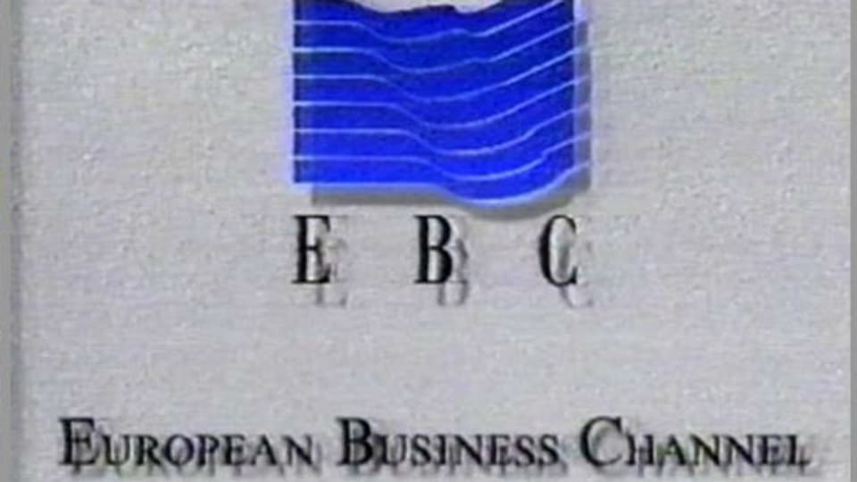 Erstes Schweizer Privatfernsehen: «EBC».