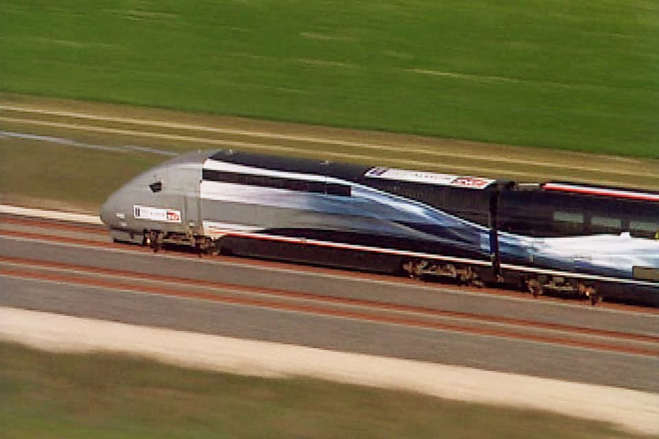 So schnell war noch keiner wie der TGV am 3. April 2007.