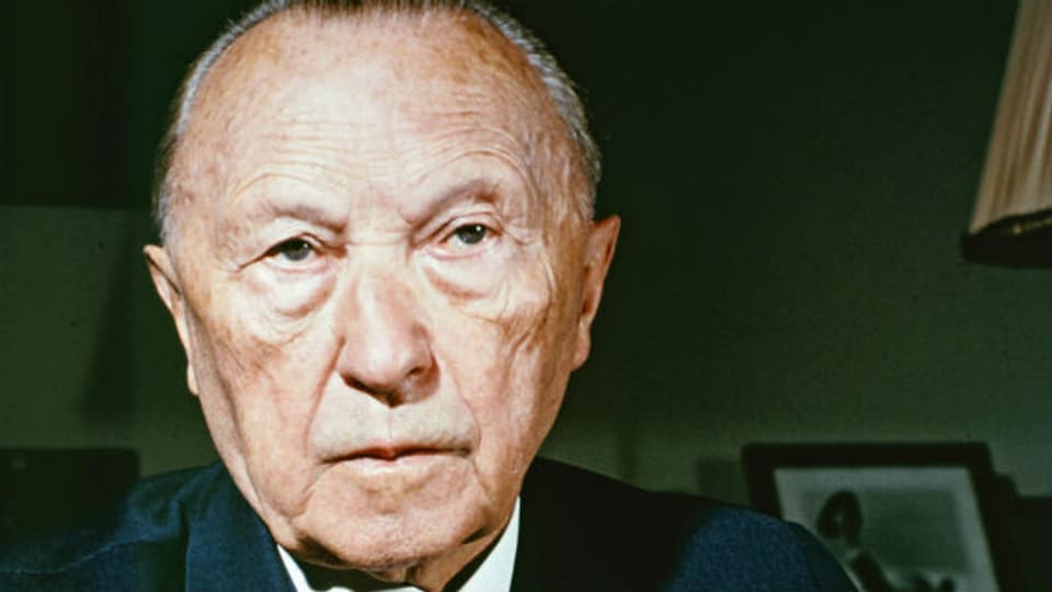 Der erste Kanzler der Bundesrepublik: Konrad Adenauer.