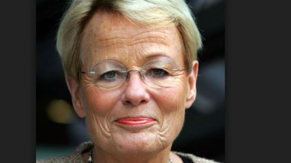 Erste ZDF-Frontfrau für Spätnachrichten: Wibke Bruhns.