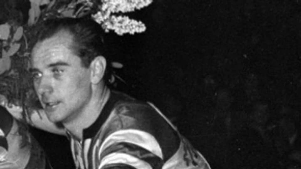 Hugo Koblet, die Schweizer Radrennfahrer-Legende.