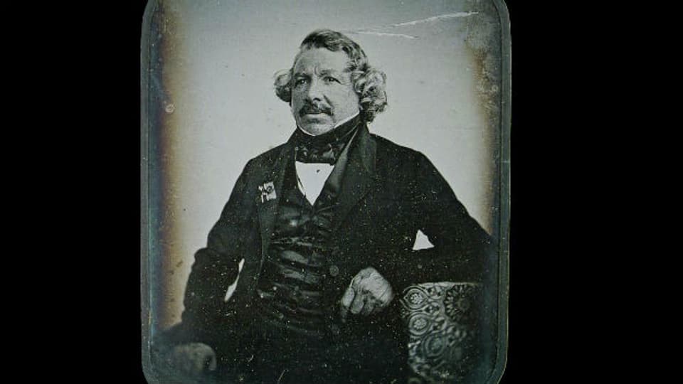 Pionier der Fotografie: Louis Daguerre, 1787 - 1851.