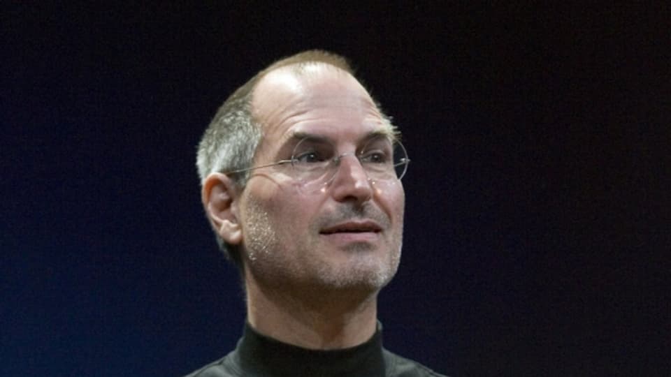 Steve Jobs 2007 bei der Vorstellung des neuen iPhones