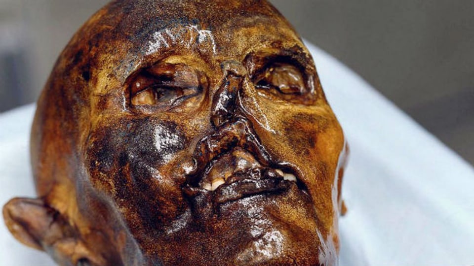 Beachtliches Alter: Ötzi, geboren vor über 5000 Jahren.