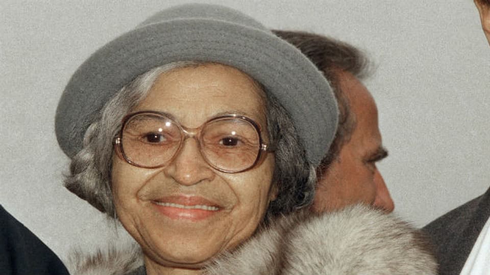Pionierin der US-Bürgerrechtsbewegung: Rosa Parks.
