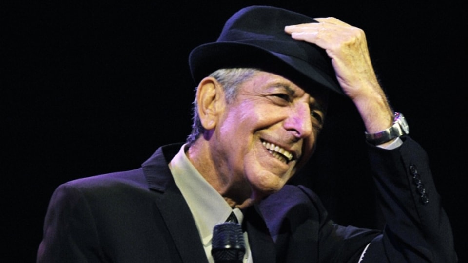 Der weltbekannte Musiker Leonard Norman Cohen.