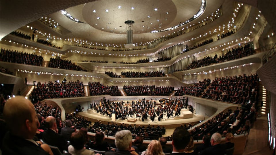Einmalige Klangdichte: Konzertsaal der Elbphilharmonie.