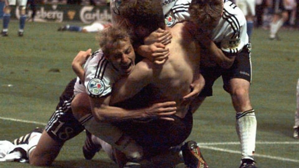 Sieg! Oliver Bierhoffs «Golden Goal» an der EM 1996.