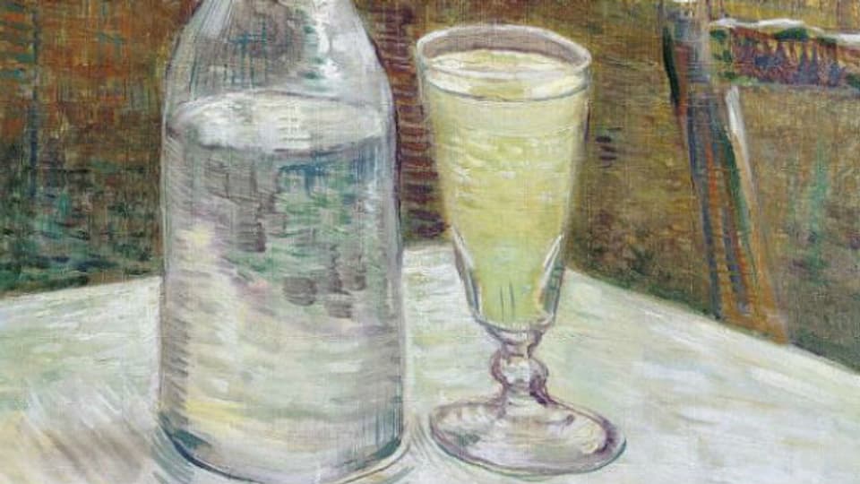 Sagenumwoben: Absinth (hier ein Glas von van Gogh).