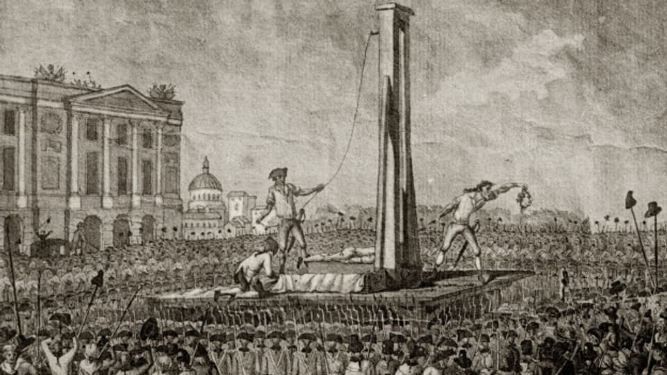  Hinrichtung von König Ludwig XVI in Frankreich