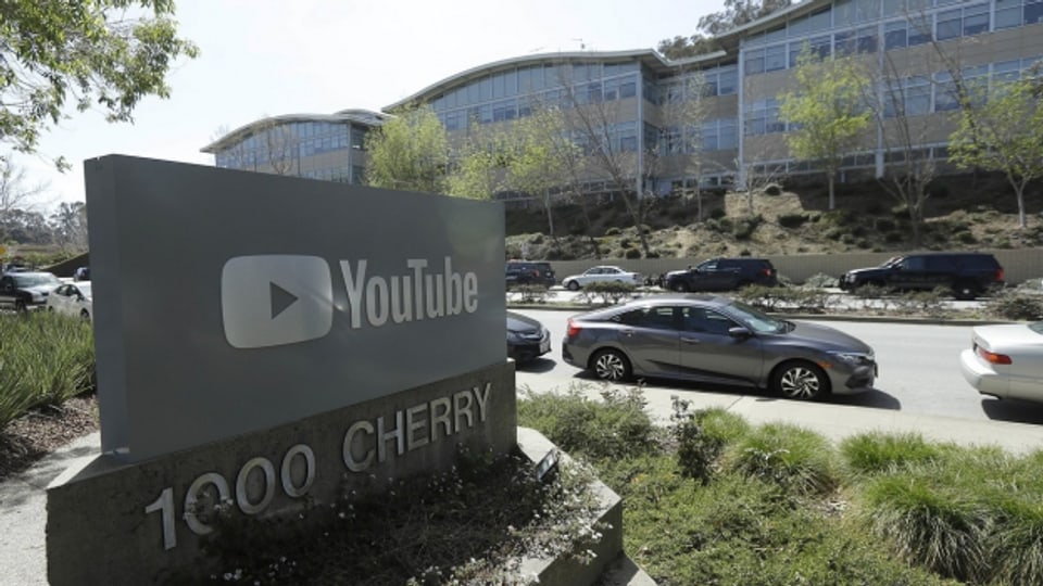 Der Youtube-Hauptsitz in San Bruno, Kalifornien.