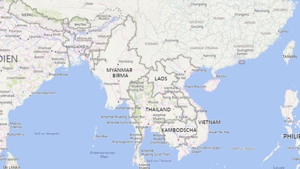 Seit 1989 heisst Burma offiziell Myanmar