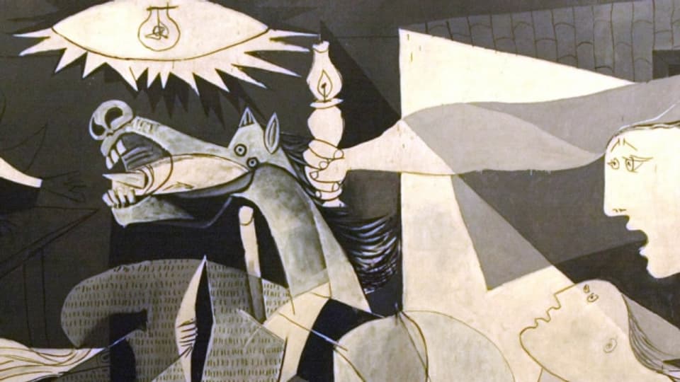 Ausschnitt von Picassos "Guernica"