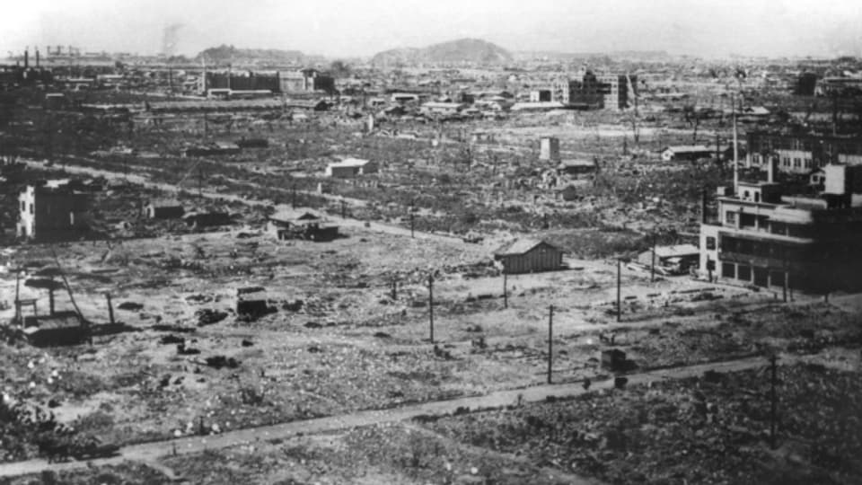 Nichts als Zerstörung: Die Atombombe machte Hiroshima praktisch dem Erdboden gleich