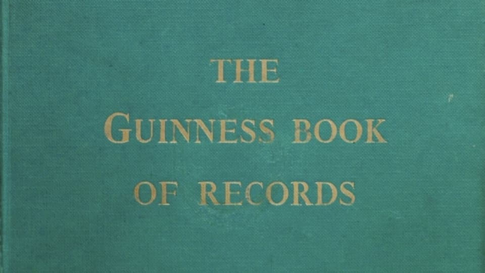 1. Ausgabe des Guinness book of records