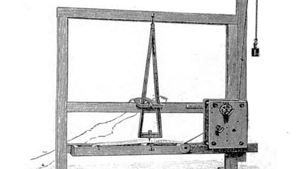 Schema des ersten Morsegeräts