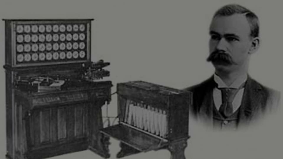 Herman Hollerith und seine Lochkartenmaschine