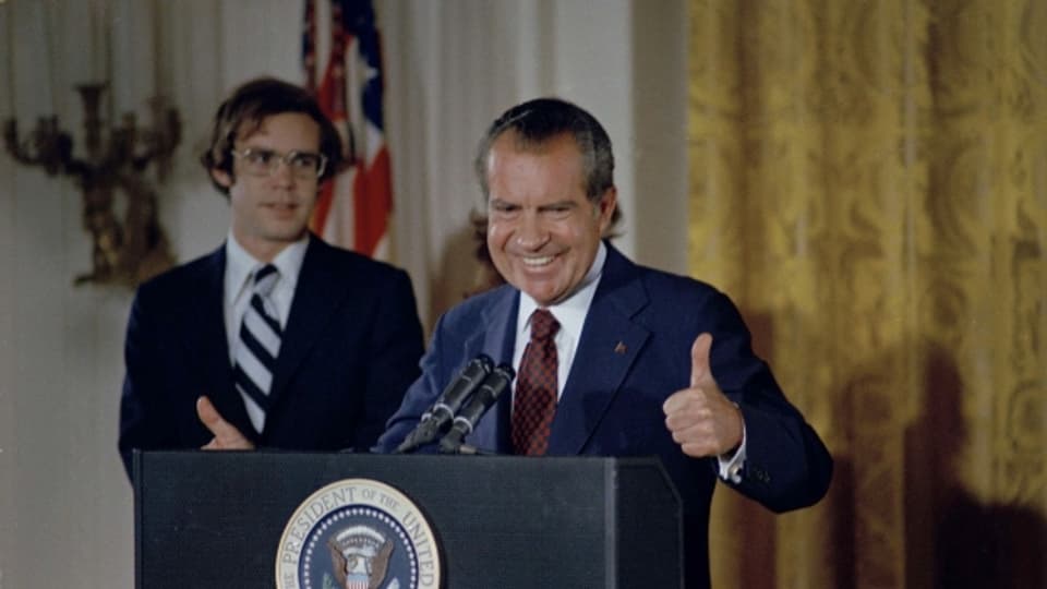 US-Präsident Nixon, das Ziel des Mordanschlags von Byck