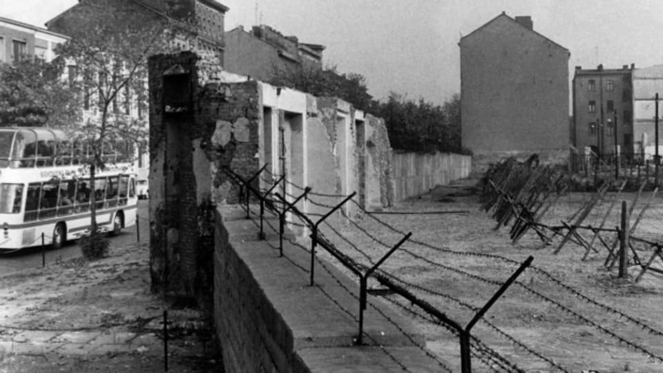 28 Jahre trennte sie Ost und West: Die Berliner Mauer