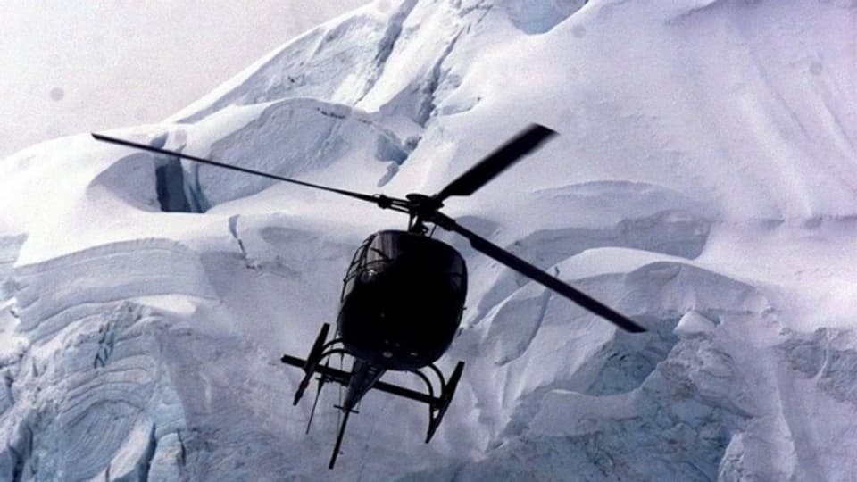 Rekordhöhe: Helikopter am Mount Everest