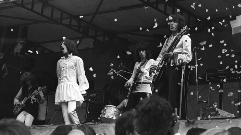 Rolling Stones live im Hyde Park, 1969