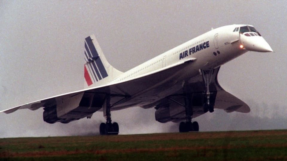 Eine Concorde der «Air France» hebt ab