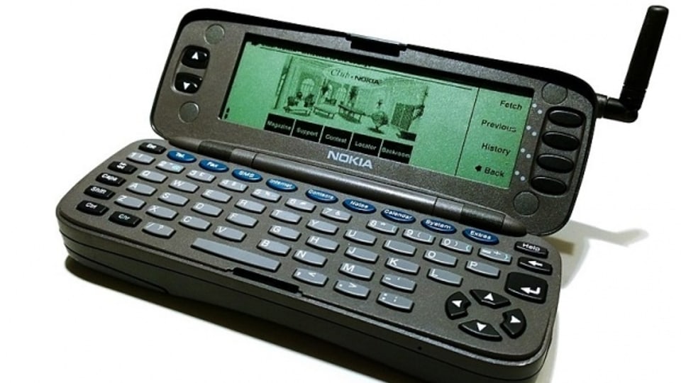 Der Nokia Communicator kam am 15.08.1996 in die Läden.