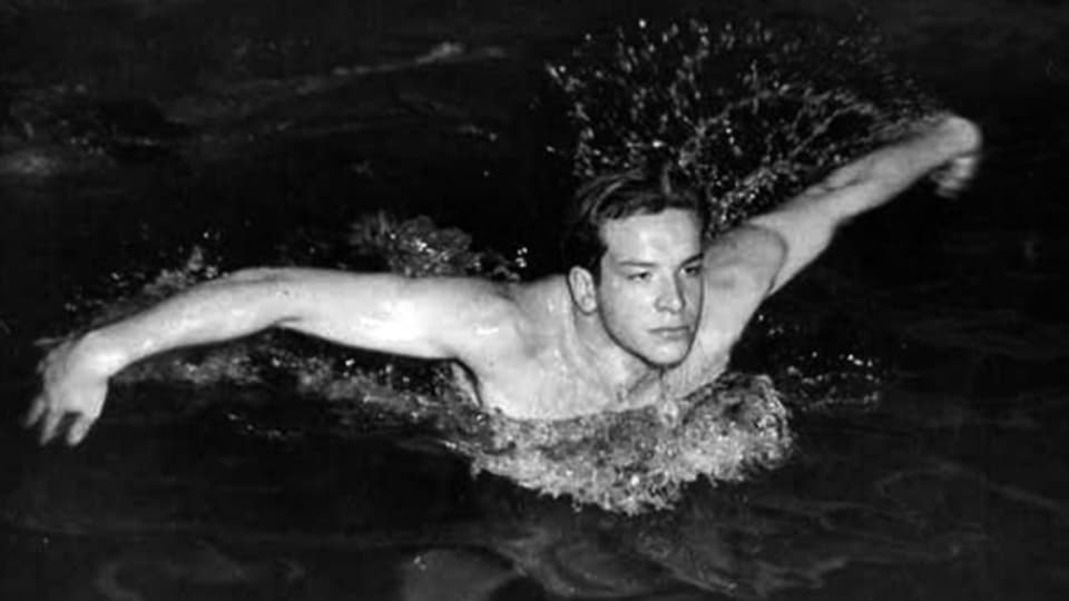 Carlo Pedersoli in seiner Zeit als Schwimmer