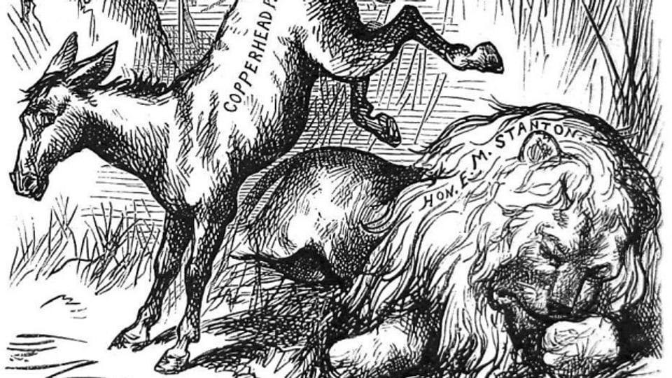 Heute Vor 150 Jahren Us Demokraten Werden Als Esel Dargestellt eschronik Srf