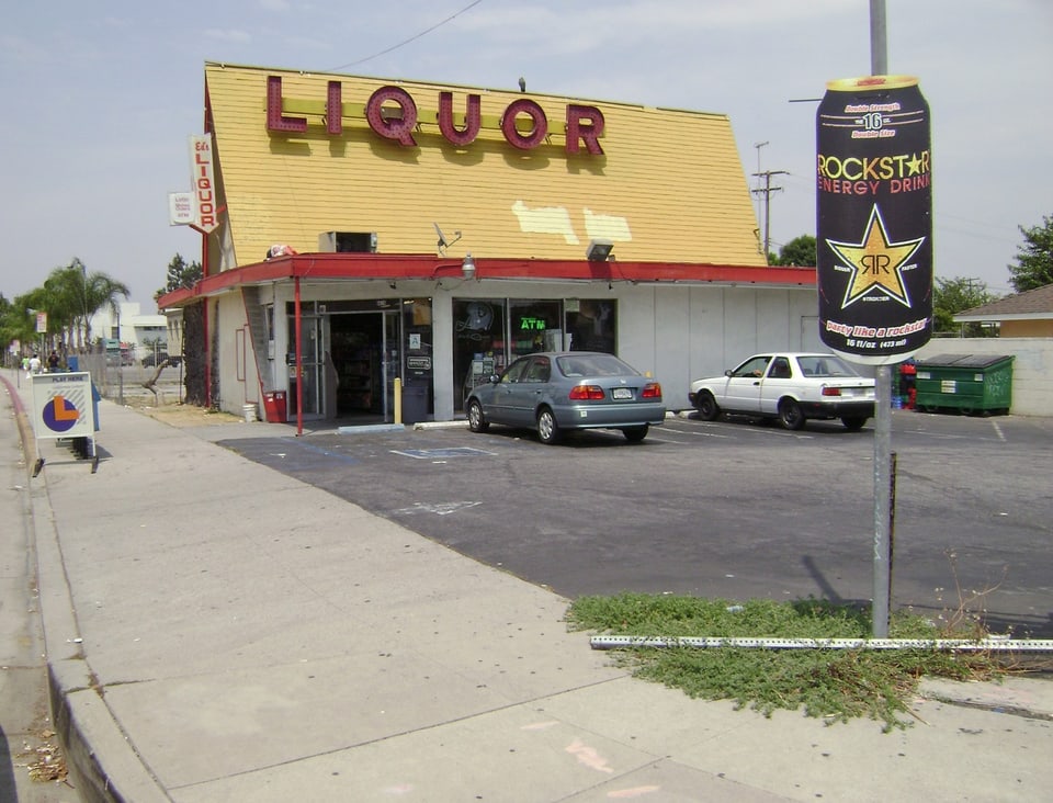 Ein «Liquor Store» im US-Bundesstaat Los Angeles