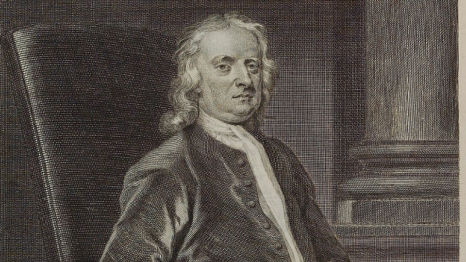 Der Naturforscher Isaac Newton